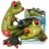Фигурка декоративная "лягушки на отдыхе" 20,8х10,3х8,2 см Lefard (146-2102)