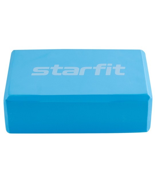 Блок для йоги STARFIT YB-200 EVA, синий пастель (2113199)