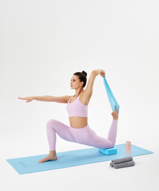 Блок для йоги STARFIT YB-200 EVA, синий пастель (2113199)