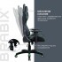 Кресло компьютерное Brabix GT Carbon GM-120 экокожа, черно-зеленое 531929 (84663)