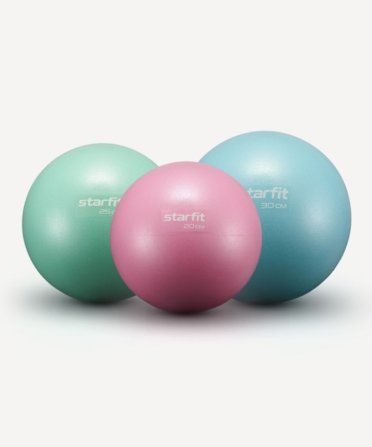 БЕЗ УПАКОВКИ Мяч для пилатеса STARFIT GB-902 25 см, мятный (2126484) БЕЗ УПАКОВКИ Мяч для пилатеса STARFIT GB-902 25 см, мятный (2126484)