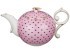 Заварочный чайник "розовый в горошек" 250 мл. (кор=36шт.) Lefard (85-1006)