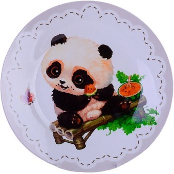 Детский набор посуды 3пр Панда LR (60404) Детский набор посуды 3пр Панда LR (60404)