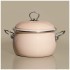 Кастрюля эмалир. с крышкой с эффектом металлик серия "deluxe" цв:розовый 5,2 л. 22х14,5 см Agness (901-098) Кастрюля эмалир. с крышкой с эффектом металлик серия "deluxe" цв:розовый 5,2 л. 22х14,5 см Agness (901-098)