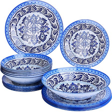 Набор стеклянной посуды 19 пр LR (30679)