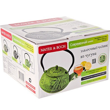 Чайник завароч/чугун 1,1 л МВ (23697) Чайник завароч/чугун 1,1 л МВ (23697)