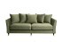 Диван Sorrento 220 трехмест., велюр оливковый Colt1002-OLIV 220*101*88см (TT-00014974)
