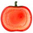 Блюдо для запекания "томат" 750 мл. 18*18,5 см. высота=6 см. коллекция "il raccolto" Agness (490-328)