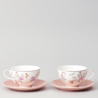 Чайный набор lefard "времена года" на 2 пер. 4 пр. 250 мл розовый Lefard (42-572)