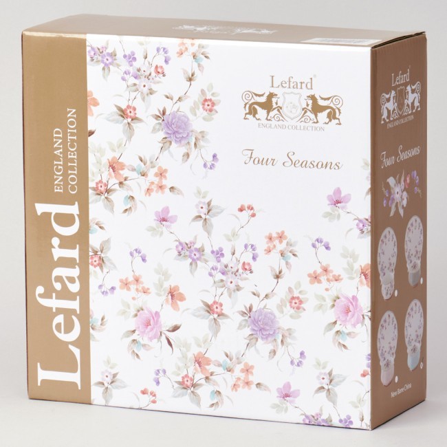 Чайный набор lefard "времена года" на 2 пер. 4 пр. 250 мл розовый Lefard (42-572)