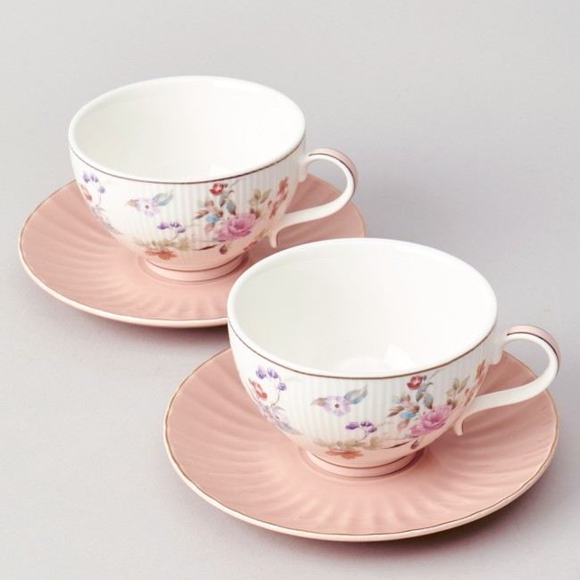 Чайный набор lefard "времена года" на 2 пер. 4 пр. 250 мл розовый Lefard (42-572)