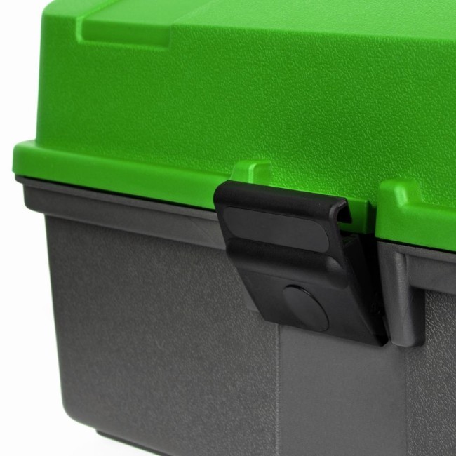 Ящик рыболова Helios двухполочный зеленый (70146)
