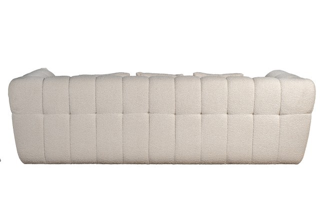 Диван Prato трехместный букле белый 249*106*74см (TT-00013631) Диван Prato трехместный букле белый 249*106*74см (TT-00013631)