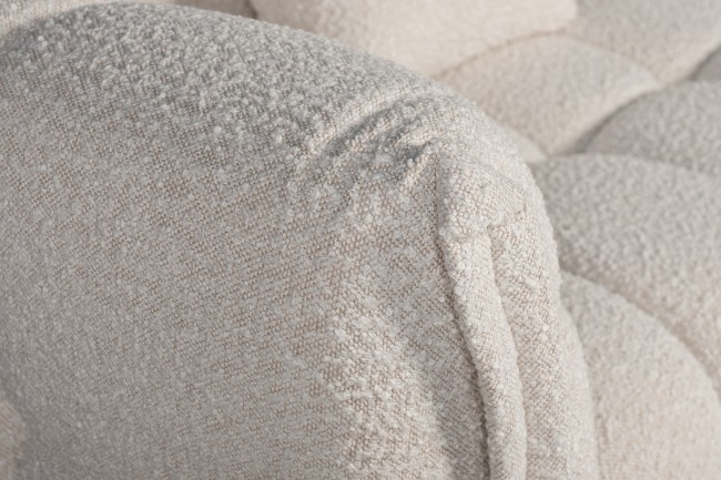 Диван Prato трехместный букле белый 249*106*74см (TT-00013631) Диван Prato трехместный букле белый 249*106*74см (TT-00013631)