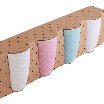 Кружка с рельефом 330 мл LR (31352) Кружка с рельефом 330 мл LR (31352)