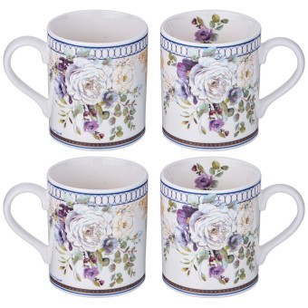 Набор кружек lefard "compliment" 4 шт. 230 мл Lefard (417-064) Набор кружек lefard "compliment" 4 шт. 230 мл Lefard (417-064)