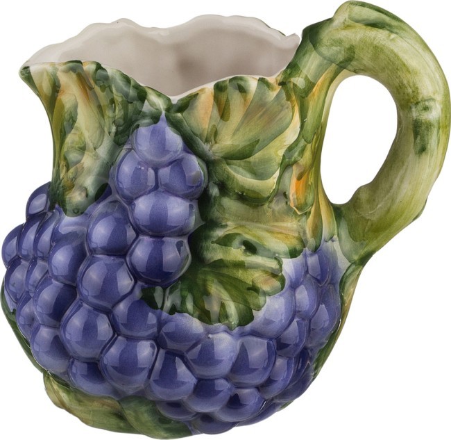 Кувшин "виноград" 1400 мл высота=19 см ORGIA (335-076) Кувшин "виноград" 1400 мл высота=19 см ORGIA (335-076)
