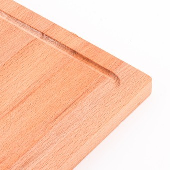 Доска разделочная с канавкой малая с мет/руч (09-21)