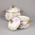 Набор кастрюль agness эмалированных серия "irises", 4пр. 2,1л и 3,8л Agness (950-603)