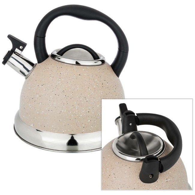 Чайник agness со свистком, серия "арктик" 3,0 л и складывающейся ручкой, индукционное капсульное дно Agness (937-028) Чайник agness со свистком, серия "арктик" 3,0 л и складывающейся ручкой, индукционное капсульное дно Agness (937-028)