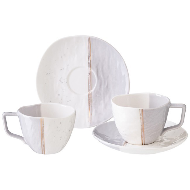 Чайный набор lefard "grey" на 2 пер. 4 пр. 220 мл Lefard (42-479)