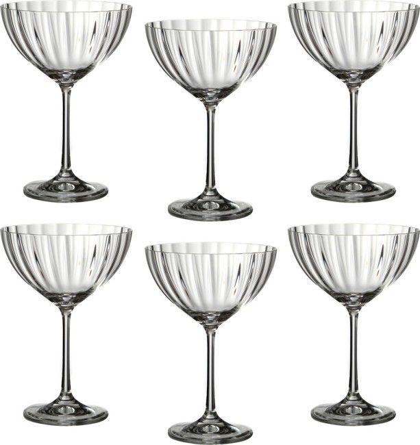 Набор бокалов для шампанского/коктейля из 6 шт. "waterfall" 340 мл высота=18 см Bohemia Crystal (674-230) Набор бокалов для шампанского/коктейля из 6 шт. "waterfall" 340 мл высота=18 см Bohemia Crystal (674-230)