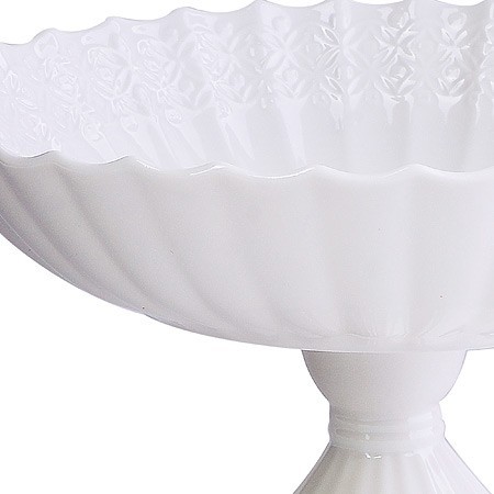 Ваза для фруктов 22,5х22,5х14см фарфорLR (60001) Ваза для фруктов 22,5х22,5х14см фарфорLR (60001)