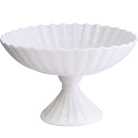 Ваза для фруктов 22,5х22,5х14см фарфорLR (60001) Ваза для фруктов 22,5х22,5х14см фарфорLR (60001)