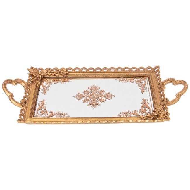 Поднос декоративный коллекция "рококо", 47*25,5*4,6cm Lefard (504-390)