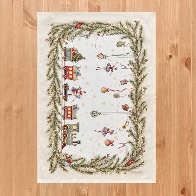 Набор полотенец из 2 шт "щелкунчик" 40х60см  бежевый,100%хлопок,твил Lefard (850-757-6) Набор полотенец из 2 шт "щелкунчик" 40х60см  бежевый,100%хлопок,твил Lefard (850-757-6)