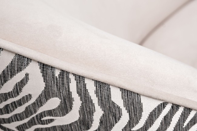 Кресло Capri Basic,бежевый/принт Colt002+Ana Beg 80*90*82см (TT-00012069)