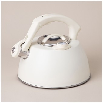Чайник agness со свистком, серия тюдор, 2,8л термоаккумулирующее дно,индукция,встроенный термометр Agness (908-066)