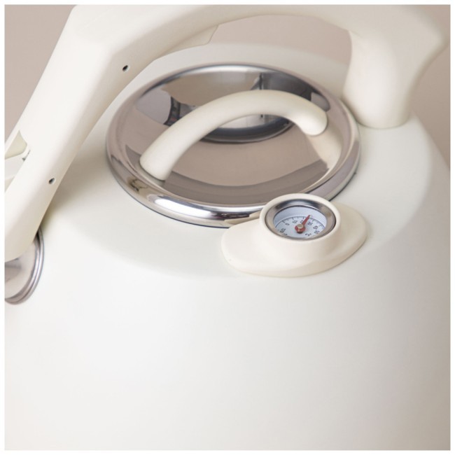 Чайник agness со свистком, серия тюдор, 2,8л термоаккумулирующее дно,индукция,встроенный термометр Agness (908-066)