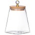 Емкость для сыпучих продуктов agness "kristall" 900 мл 10,5*10,5*14,7 см. цвет: прозрачный Agness (889-162)