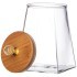 Емкость для сыпучих продуктов agness "kristall" 900 мл 10,5*10,5*14,7 см. цвет: прозрачный Agness (889-162)