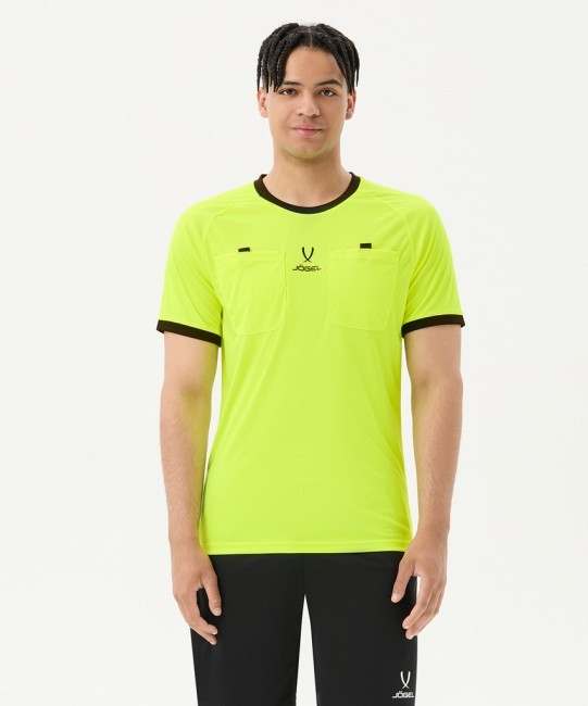 Футболка судейская JOGEL Referee tee, желтый (1745027) Футболка судейская JOGEL Referee tee, желтый (1745027)