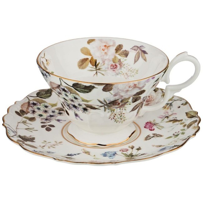 Чайная пара lefard "belle" 280 мл Lefard (86-2363) Чайная пара lefard "belle" 280 мл Lefard (86-2363)