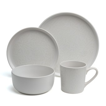 Набор посуды обеденный bronco "choice white" на 4 пер. 16 пр. Bronco (191-363)