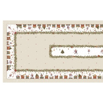 Скатерть 140х300 cm прямоугольная, "щелкунчик" цвет: бежевый, tm lefard, полиэстер 100% Lefard (986-002-21) Скатерть 140х300 cm прямоугольная, "щелкунчик" цвет: бежевый, tm lefard, полиэстер 100% Lefard (986-002-21)