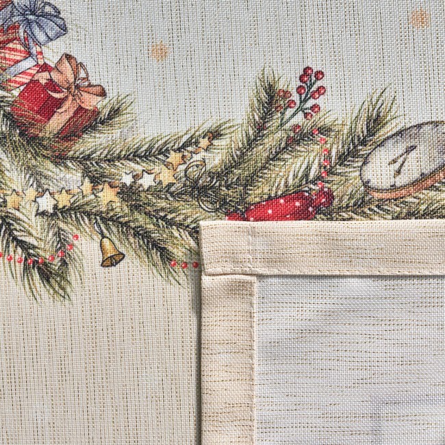 Скатерть 140х300 cm прямоугольная, "щелкунчик" цвет: бежевый, tm lefard, полиэстер 100% Lefard (986-002-21) Скатерть 140х300 cm прямоугольная, "щелкунчик" цвет: бежевый, tm lefard, полиэстер 100% Lefard (986-002-21)