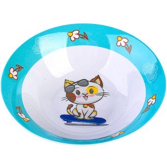 Детский набор посуды 3пр Котенок LR (60407) Детский набор посуды 3пр Котенок LR (60407)
