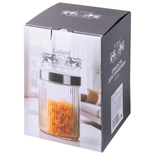 Емкость для хранения lines 1200 мл Lefard (172-193)