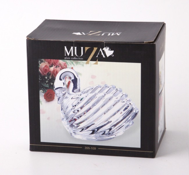 Конфетница 9,5*18 см. высота=14 см. коллекция "muza" Lefard (355-109)