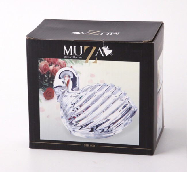 Конфетница 9,5*18 см. высота=14 см. коллекция "muza" Lefard (355-109)