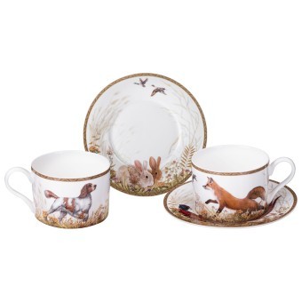 Чайный набор lefard "охота" на 2 пер. 4 пр. 300 мл Lefard (590-736) Чайный набор lefard "охота" на 2 пер. 4 пр. 300 мл Lefard (590-736)
