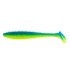 Виброхвост Helios Shaggy 3,35"/8,5 см, цвет Blue Lime 5 шт HS-16-040 (77762)
