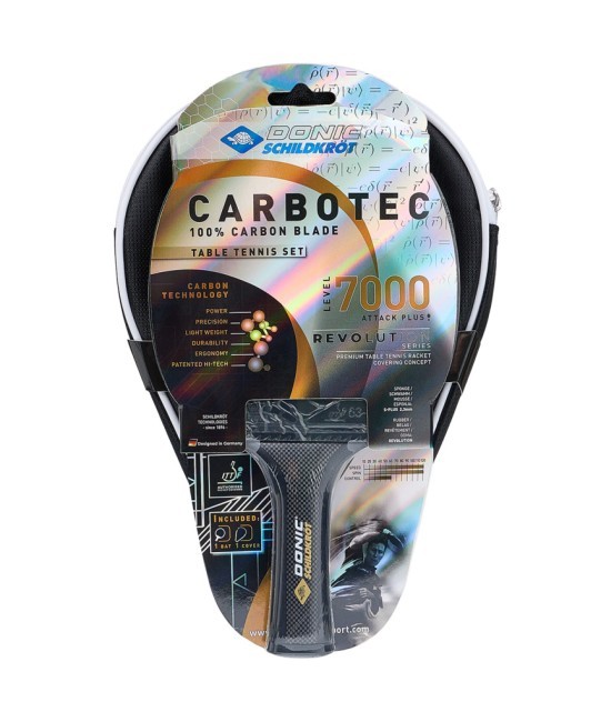 Ракетка для настольного тенниса Donic-Schildkrot CarboTec 7000 (1585288) Ракетка для настольного тенниса Donic-Schildkrot CarboTec 7000 (1585288)