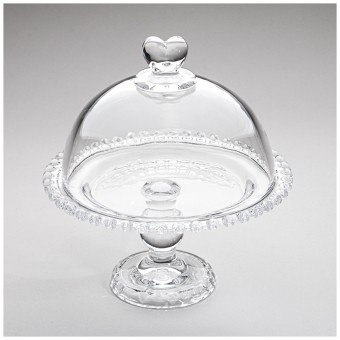 Блюдо "sweety" с крышкой на ножке 19,5х20,5 см Lefard (691-112)