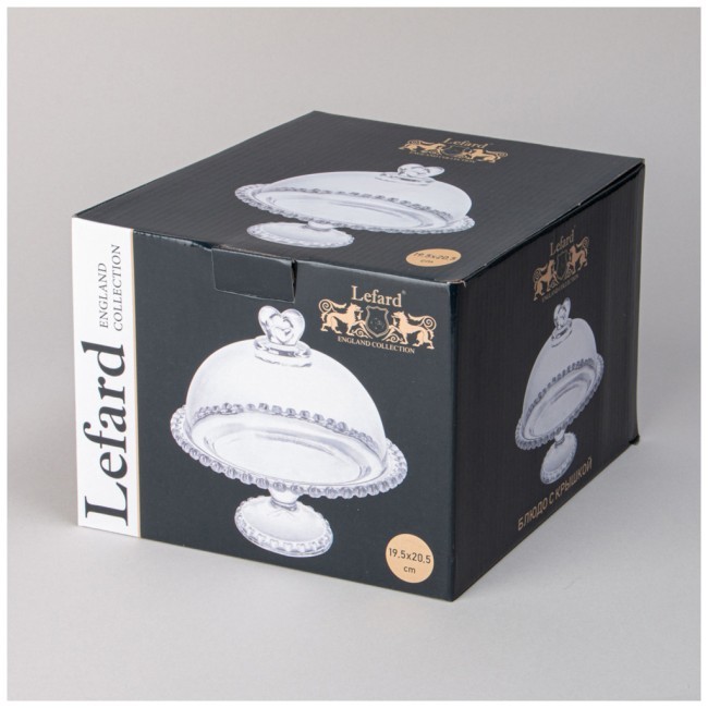 Блюдо "sweety" с крышкой на ножке 19,5х20,5 см Lefard (691-112)