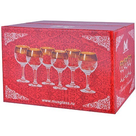 Набор 6-ти стаканов д/вина"Йети" 260м(х8) " (MS411-41) Набор 6-ти стаканов д/вина"Йети" 260м(х8) " (MS411-41)